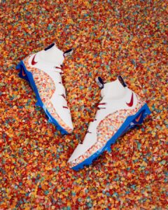 Nike LeBron 4 Vapor Edge “Fruity Pebbles” Cleat