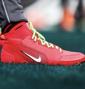 LeBron Air Zoom Generation Christmas Cleats